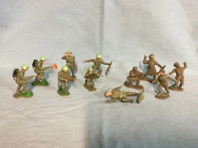 media luna juguete soldados 11 figuras 54mm Foto 1 de 4