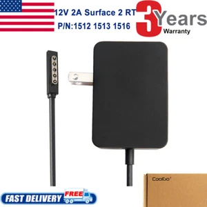 For Microsoft Surface RT Charger 1512 24W 12V 2A AC RT 1,2 & pro Power Adapter - Picture 1 of 8