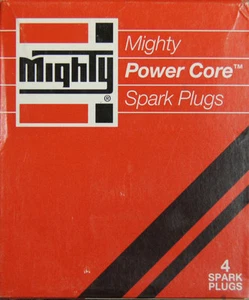 Mighty Spark Plugs #RF427 Power Core Pack of 4 NOS - Picture 1 of 7