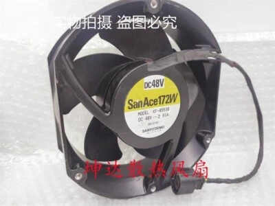 Soplador de bola doble marco de aluminio Sanyo XF-45538 48v 2.91A 17251 17 cm Foto 1 de 4