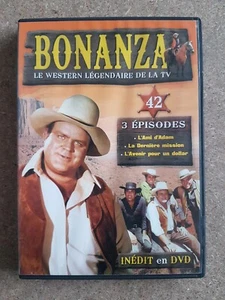 DVD BONANZA N° 42 WESTERN DE LA SÉRIE TV 3 EPISODES cow boy far west - Picture 1 of 2