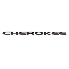 1pc Jeep Cherokee Matte Black Front Door Emblem Badge Nameplate Mopar OEM