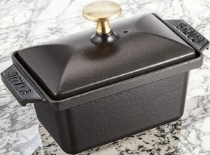 Media Terrina Staub Negra 15x11cm 0.7L Especialidad 40509-571 Con Caja NUEVO - Imagen 1 de 4
