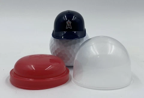 Los Angeles Angels Vtg 80’s Orig LAICH MLB Baseball Mini Gumball Helmet NOS Cover