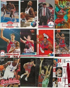 Großes Lot (200) verschiedene Washington Wizards Kugeln Basketball Karten unseld King - Bild 1 von 7