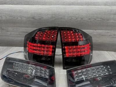 Juego de luces traseras de lente transparente para BMW X5 2007 2008 2009 2010 luces freno diestro ((9) Foto 1 de 4
