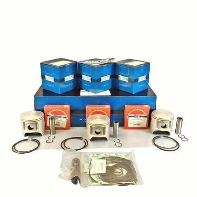 NUEVO KIT JUNTA PISTÓN SOBRE DIÁMETRO INTERIOR WSM 81,50mm 1996-2002 Polaris 1050 SL SLTX SLX Foto 1 de 4