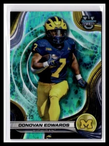 2024 Bowman Best U Aqua Refractor /225 Donovan Edwards #54 - Picture 1 of 2