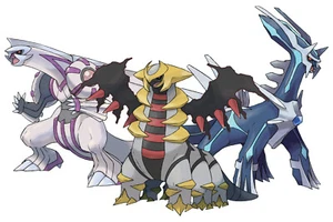 Shiny und Non Shiny Dialga Palkia Giratina Pokémon Karmesin/Púrpura - Imagen 1 de 120