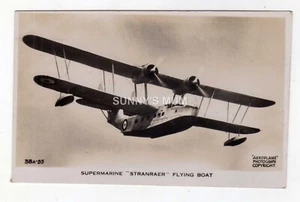 AVIATION, SUPERMARINE "STRANRAER" FLYING BOAT, RP - Picture 1 of 2