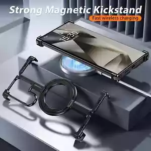 Funda de teléfono Magsafe magnética sin marco para Samsung S24 Ultra S24Plus - Imagen 1 de 17