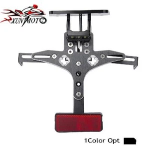 Adjustable License Plate Mount Holder Bracket for 2015-2016 YAMAHA MT 03 R3 R25 - Picture 1 of 11