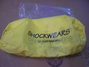 Polaris ATV Scrambler Magnum Xpress Outerwears Front Yellow Pair Shock Cover 509 - Picture 1 of 3