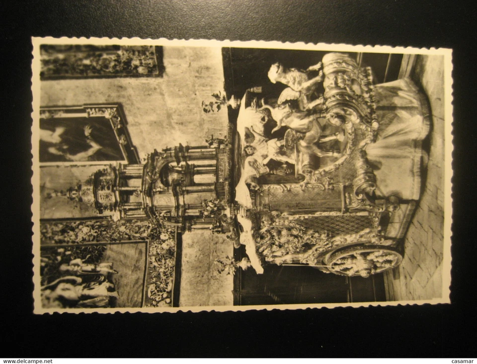 Segovia Cattedrale Cathedral Carrozza E Templete Di Argento Postcard Spain - Immagine 1 di 1