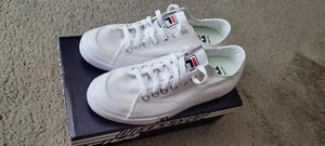 Men's Fila "Tarp CVO" low-top canvas sneakers - white - Picture 1 of 15