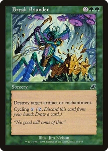 BREAK ASUNDER - Scourge – MTG Magic the Gathering Card - Common - Picture 1 of 5