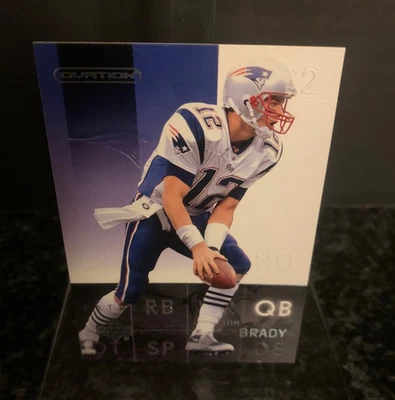 2002 Upper Deck Football ОВАЦИЯ NO51 ТОМ БРЭДИ 2-Й ГОД - Изображение 1 из 2