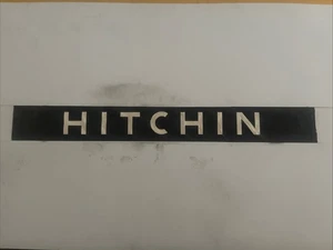 Hitchin - United Counties Luton Bus Destination Blind 40" - Picture 1 of 10
