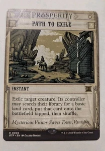 Path to Exile Outlaws of Thunder Junction: Breaking News - MTG RARE - Picture 1 of 1