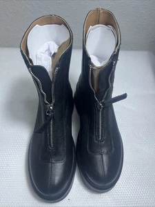 Steve Madden Women’s Jones Ankle Boots – Black Leather – Size 6.5 - Picture 1 of 5