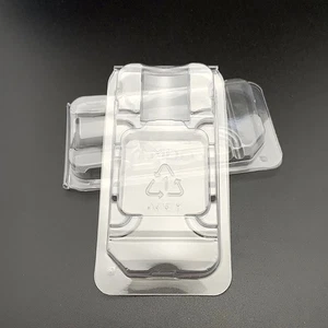 10pcs CPU Clamshell Tray Box AMD Case Holder Protection For AMD AM2 AM3 FM1-ln - Afbeelding 1 van 8