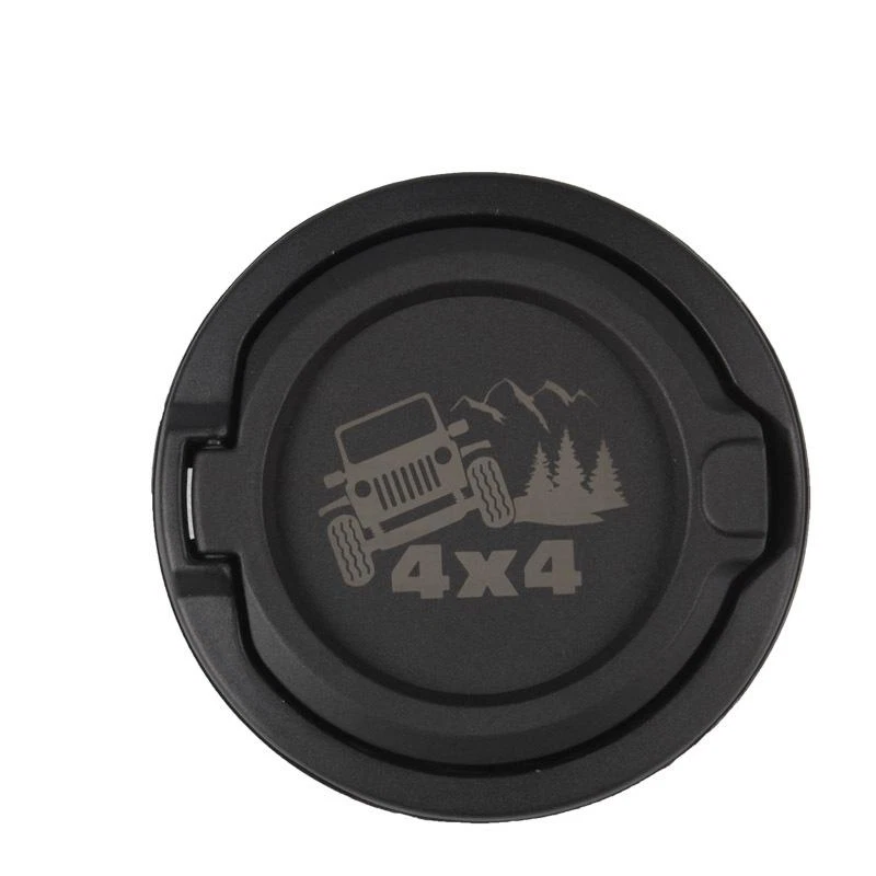 Suitable for Jeep Wrangler JL 2018+ Aluminum fuel tank cap - Image 1 of 3