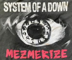 Vintage System Of A Down Mesmerize Band Shirt, grau, Herren 2XL, Alt Metal Nu Metal - Bild 1 von 8