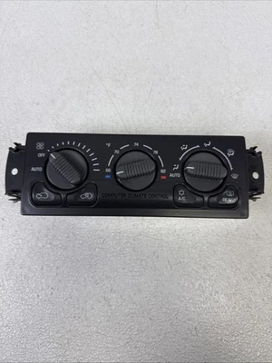 99-02 Chevy GMC Silverado Sierra Yukon Climate Control A/C W/Rear Defroster OEM - Image 1 of 4