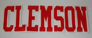 Vintage Clemson großer Aufnäher Patch 10 cm breit - Bild 1 von 3