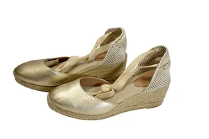 Boden Zapatos Mujer Talla 39 Dorado Alpargata Cuña Sandalias Corbata al Tobillo en España - Imagen 1 de 12