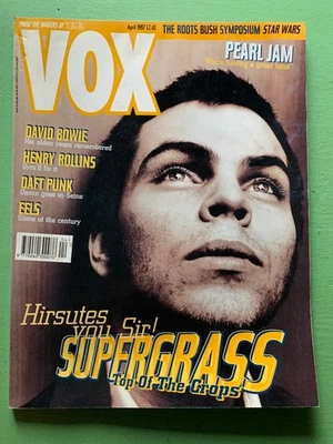 VOX April-1997 SUPERGRASS Daft Punk Eels Symposium Star Wars Pearl Jam Placebo - Image 1 of 2