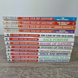 Lot 12 "Choose Your Own Adventure" CYOA Paperback #1-7, 14, 73, 74, 76, 77 - Picture 1 of 2