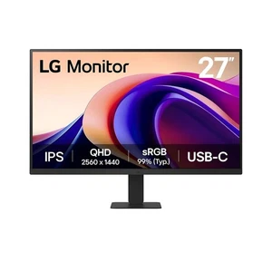 LG 27U631A-B 27" Quad HD IPS 100 Hz 5ms HDR10 HDMI USB-C Everyday Use Monitor - Picture 1 of 7