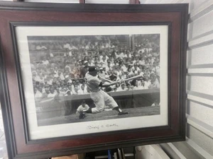 Mickey Mantle Signed Reprint 32x34 - Picture 1 of 1