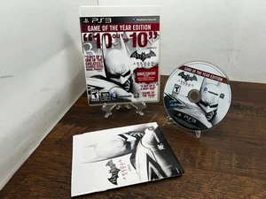 Sony PlayStation 3 PS3 Batman Arkham City Game of the Year Video Game - Picture 1 of 2