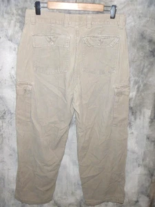 MENS GAP STRAIGHT LEG CORDUROY CARGO PANTS SIZE 33 X 30 ... WOW!!! - Picture 1 of 5