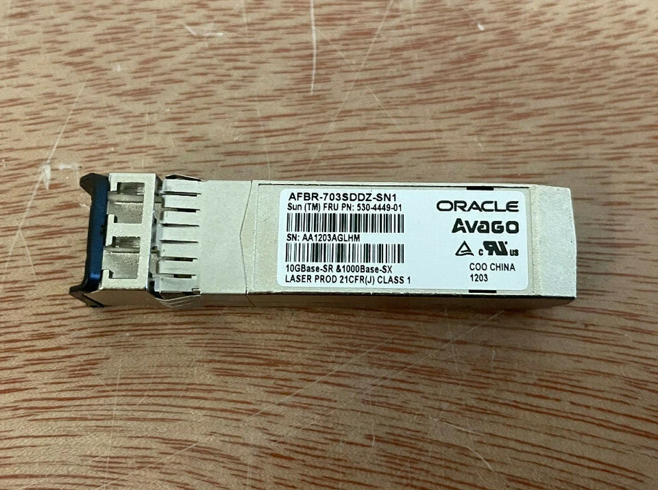 Sun Oracle 530-4449 (01) 10gb sfp  - Image 1 of 1