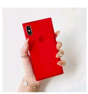 Rechteckige Hülle Kompatibel mit iPhone Xs/iPhone X - Luxus, Slim, Glänzend,... - Bild 1 von 6