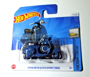 Hot Wheels - Piaggio Vespa 90 SS Super Sprint 1966 - Factory Fresh 2024 - HTD23 - Picture 1 of 2