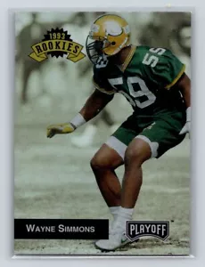 1993 Playoff #309 Wayne Simmons Green Bay Packers Rookie - Bild 1 von 2