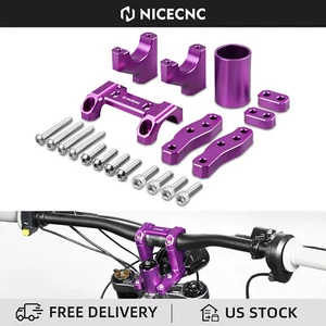 NICECNC Front 20/30mm Handlebar Bar Riser Mount Bracket For Surron Light Bee X S - Imagen 1 de 16
