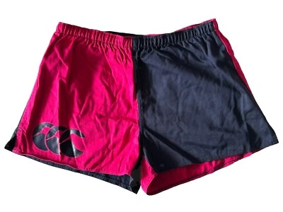 VINTAGE CCC CANTERBURY RUGBY STYLE SHORTS.  Made In New Zealand . Size 34 - Image 1 of 4