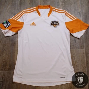 Camiseta de fútbol Adidas Houston Dynamo MLS naranja - adulto talla mediana - Imagen 1 de 13
