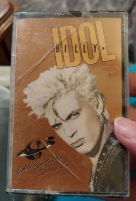 BILLY IDOL - Whiplash Smile Cassette Tape Chrysalis 1986 C154108 NEW see desc - Image 1 of 2