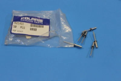 NOS REMACHES POLARIS SLT 780 HURRICANE CANTIDAD 6 PIEZAS # 7621491 Foto 1 de 3