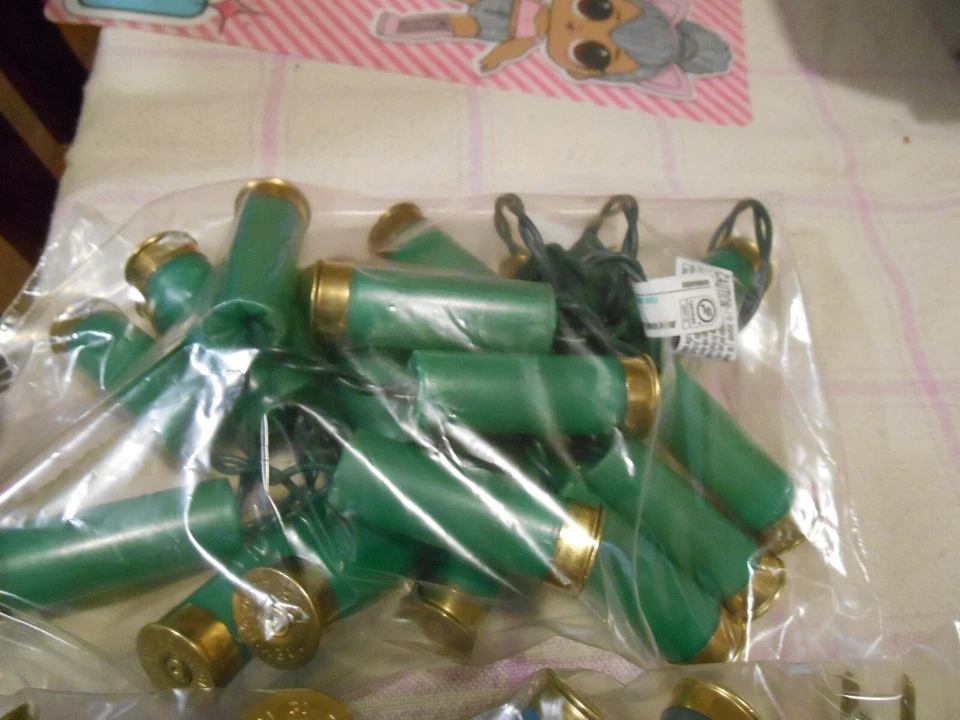 light Green shotgun shell lights 20 lights - Image 1 of 1