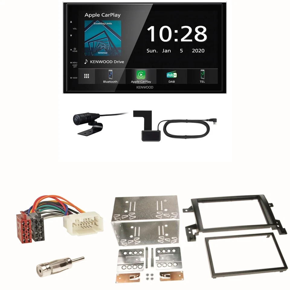 Kenwood DMX5020DABS Android Auto CarPlay Einbauset für Suzuki Grand Vitara JT - Bild 1 von 1