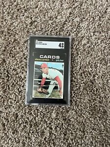 1971 Topps Steve Carlton #55 St. Louis Cardinals Baseball Card MLB HOF SGC 4 