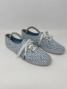 Keds Taylor Swift Blue & White Striped With Flowers Women’s Size: 10 - Picture 1 of 12