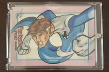 Marvel 2008 Fantastic Four Archives Nicole Goff Mr. Fantastic Sketch Card